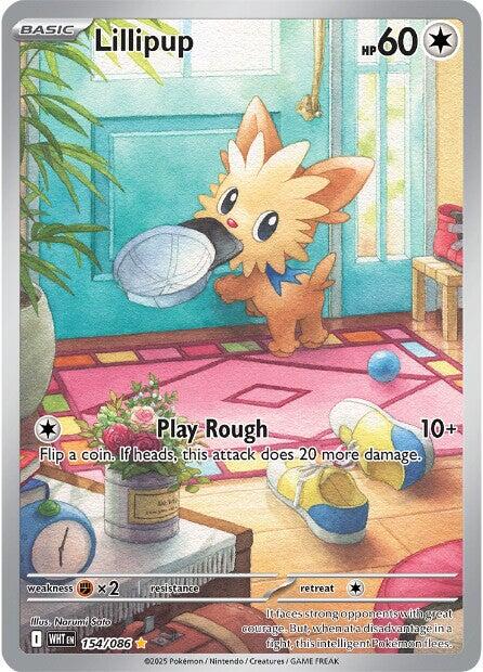 Lillipup (154/086) [Scarlet & Violet: White Flare] | Gear Gaming Bentonville