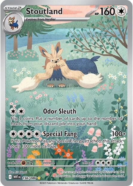 Stoutland (156/086) [Scarlet & Violet: White Flare] | Gear Gaming Bentonville
