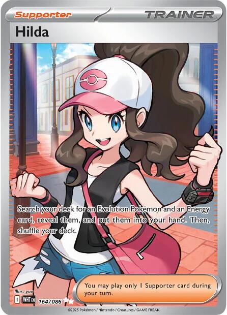 Hilda (164/086) [Scarlet & Violet: White Flare] | Gear Gaming Bentonville