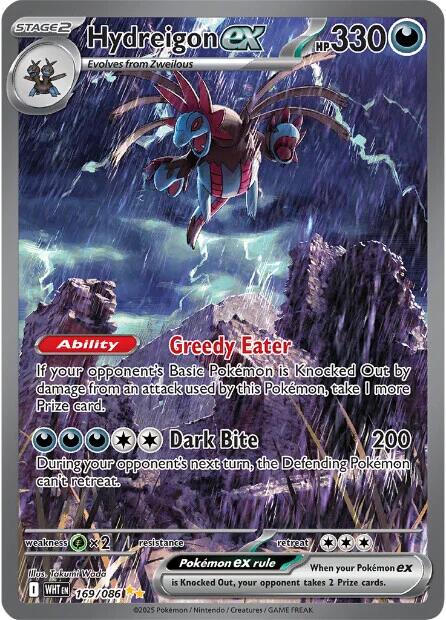 Hydreigon ex (169/086) [Scarlet & Violet: White Flare] | Gear Gaming Bentonville