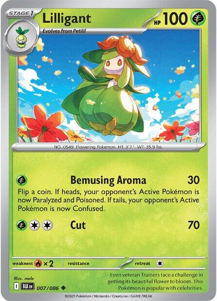 Lilligant (007/086) [Scarlet & Violet: Black Bolt] | Gear Gaming Bentonville