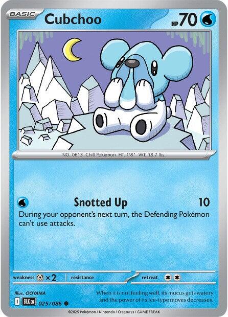 Cubchoo (025/086) [Scarlet & Violet: Black Bolt] | Gear Gaming Bentonville