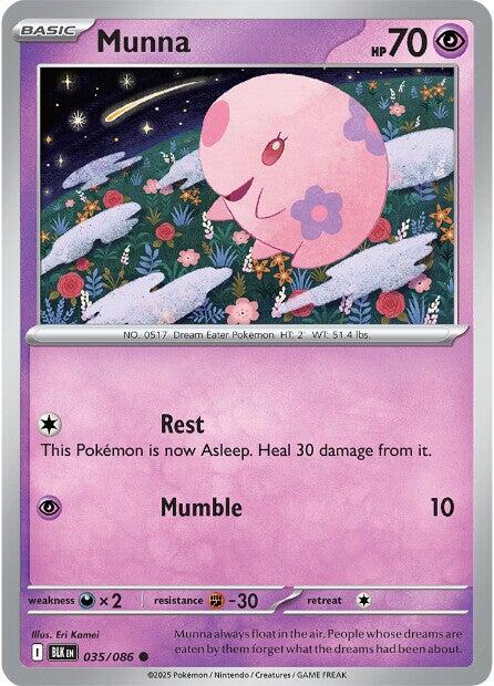 Munna (035/086) [Scarlet & Violet: Black Bolt] | Gear Gaming Bentonville