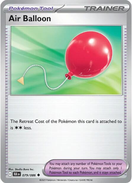 Air Balloon (079/086) [Scarlet & Violet: Black Bolt] | Gear Gaming Bentonville
