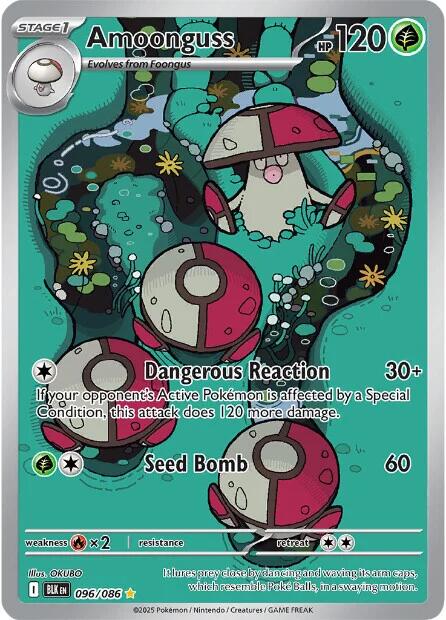 Amoonguss (096/086) [Scarlet & Violet: Black Bolt] | Gear Gaming Bentonville