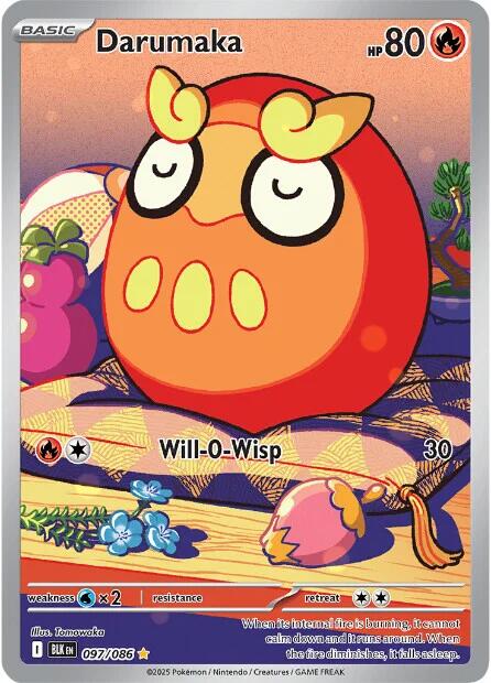 Darumaka (097/086) [Scarlet & Violet: Black Bolt] | Gear Gaming Bentonville