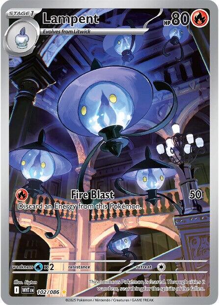 Lampent (102/086) [Scarlet & Violet: White Flare] | Gear Gaming Bentonville