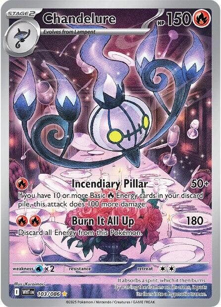 Chandelure (103/086) [Scarlet & Violet: White Flare] | Gear Gaming Bentonville