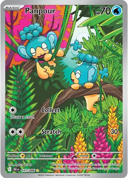 Panpour (101/086) [Scarlet & Violet: Black Bolt] | Gear Gaming Bentonville