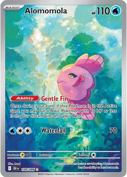 Alomomola (108/086) [Scarlet & Violet: Black Bolt] | Gear Gaming Bentonville