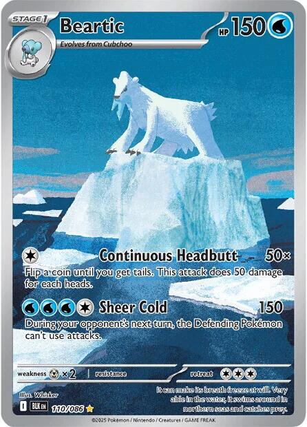Beartic (110/086) [Scarlet & Violet: Black Bolt] | Gear Gaming Bentonville