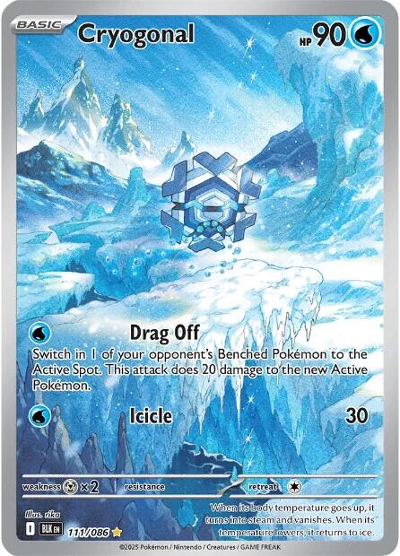 Cryogonal (111/086) [Scarlet & Violet: Black Bolt] | Gear Gaming Bentonville