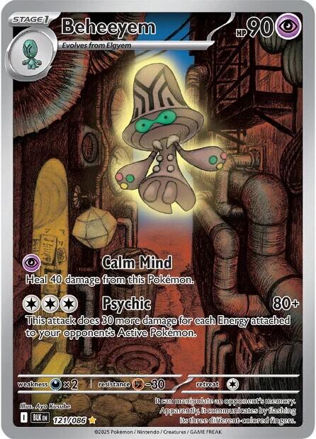 Beheeyem (121/086) [Scarlet & Violet: Black Bolt] | Gear Gaming Bentonville