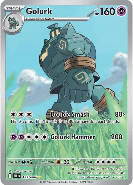 Golurk (123/086) [Scarlet & Violet: Black Bolt] | Gear Gaming Bentonville