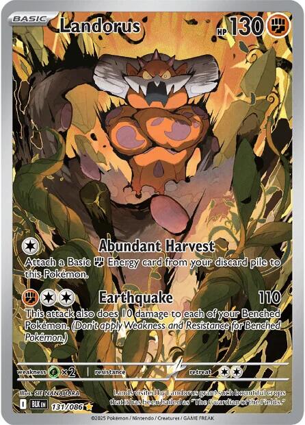 Landorus (131/086) [Scarlet & Violet: Black Bolt] | Gear Gaming Bentonville