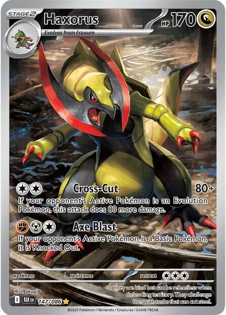 Haxorus (147/086) [Scarlet & Violet: Black Bolt] | Gear Gaming Bentonville