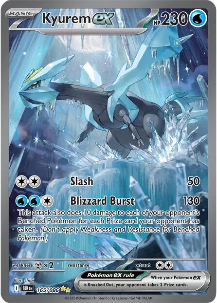 Kyurem ex (165/086) [Scarlet & Violet: Black Bolt] | Gear Gaming Bentonville
