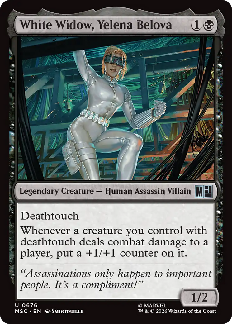 White Widow, Yelena Belova [Marvel Super Heroes Commander] | Gear Gaming Bentonville