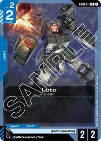 Loto (GD01-011) [Newtype Rising] | Gear Gaming Bentonville