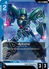Anksha (GD01-020) [Newtype Rising] | Gear Gaming Bentonville