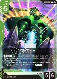 Big Zam (GD01-027) [Newtype Rising] | Gear Gaming Bentonville