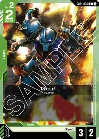 Gouf (GD01-036) [Newtype Rising] | Gear Gaming Bentonville