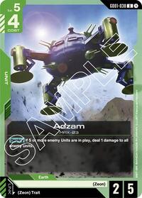 Adzam (GD01-038) [Newtype Rising] | Gear Gaming Bentonville