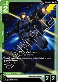 Duo's Leo (GD01-042) [Newtype Rising] | Gear Gaming Bentonville