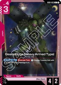 Geara Doga (Heavy Armed Type) (GD01-053) [Newtype Rising] | Gear Gaming Bentonville