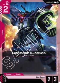 Dreissen (Sleeves) (GD01-057) [Newtype Rising] | Gear Gaming Bentonville