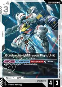 Gundam Aerial (Mirasoul Flight Unit) (GD01-082) [Newtype Rising] | Gear Gaming Bentonville
