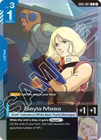 Sayla Mass (GD01-087) [Newtype Rising] | Gear Gaming Bentonville