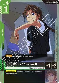 Duo Maxwell (GD01-090) [Newtype Rising] | Gear Gaming Bentonville