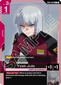 Yzak Jule (GD01-094) [Newtype Rising] | Gear Gaming Bentonville