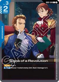 Signs of a Revolution (GD01-104) [Newtype Rising] | Gear Gaming Bentonville