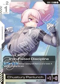 Iron-Fisted Discipline (GD01-119) [Newtype Rising] | Gear Gaming Bentonville