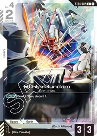 Strike Gundam (Launch Event) (ST04-002) [Gundam Promotional Cards] | Gear Gaming Bentonville