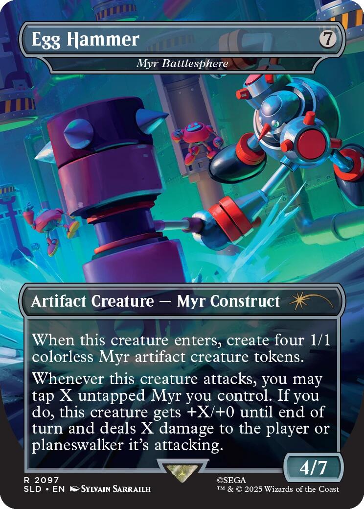 Egg Hammer - Myr Battlesphere [Secret Lair Drop Series] | Gear Gaming Bentonville