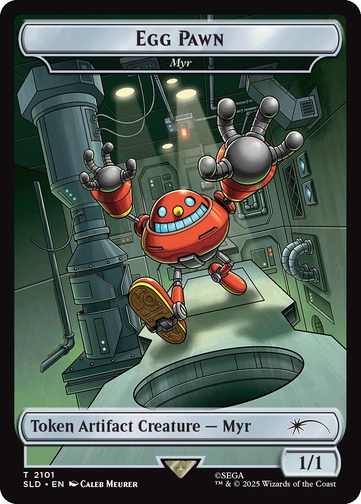 Egg Pawn - Myr Token [Secret Lair Drop Series] | Gear Gaming Bentonville
