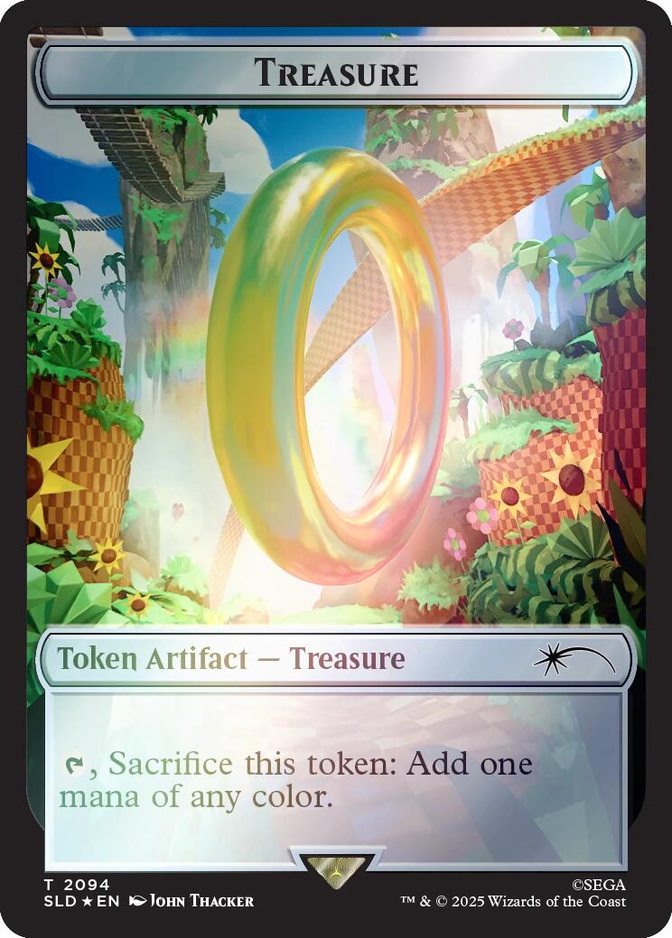 Treasure Token (2094) (Rainbow Foil) [Secret Lair Drop Series] | Gear Gaming Bentonville