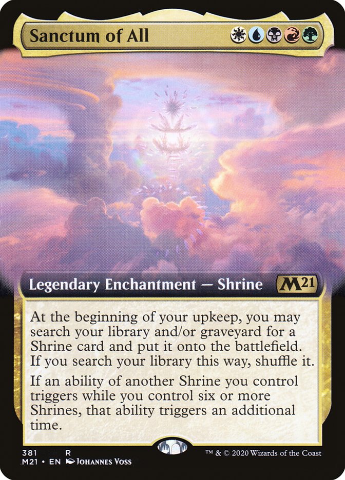 Sanctum of All (Extended Art) [Core Set 2021] | Gear Gaming Bentonville