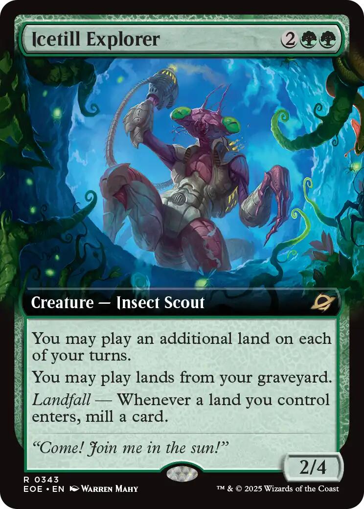 Icetill Explorer (Extended Art) [Edge of Eternities] | Gear Gaming Bentonville
