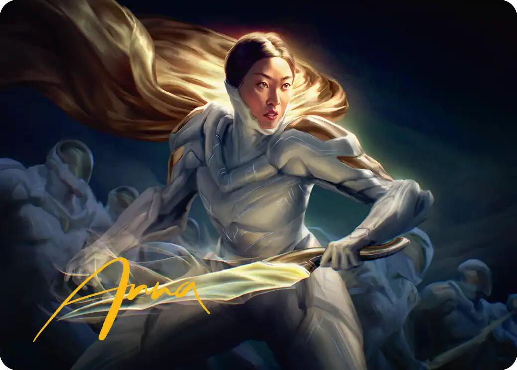 Cosmogrand Zenith Art Card (Gold-Stamped Signature) [Edge of Eternities Art Series] | Gear Gaming Bentonville
