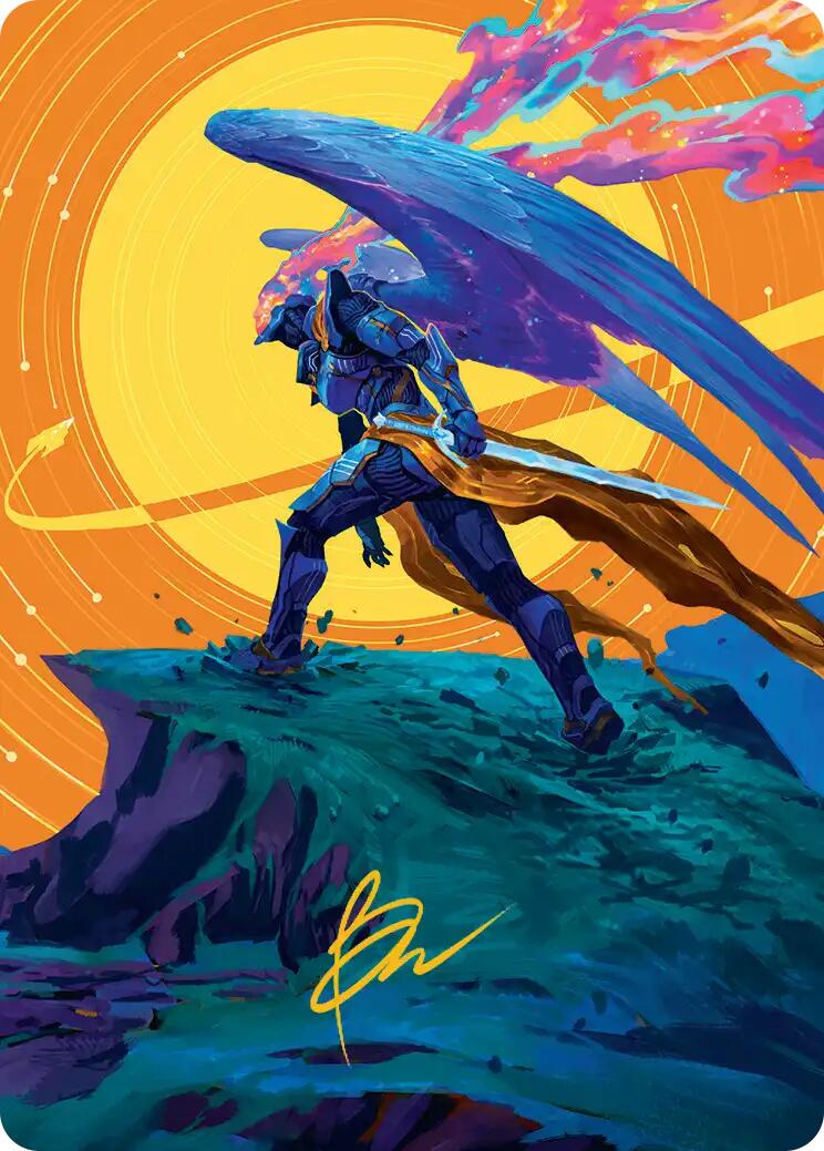 Astelli Reclaimer Art Card (Gold-Stamped Signature) [Edge of Eternities Art Series] | Gear Gaming Bentonville