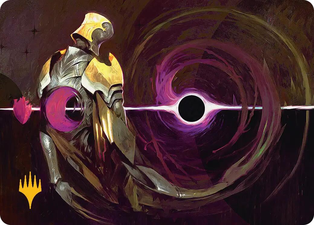 Gravkill Art Card (Gold-Stamped Planeswalker Symbol) [Edge of Eternities Art Series] | Gear Gaming Bentonville