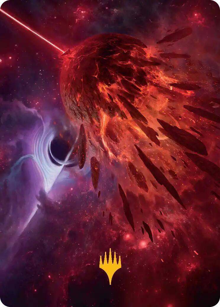Kavaron, Memorial World Art Card (Gold-Stamped Planeswalker Symbol) [Edge of Eternities Art Series] | Gear Gaming Bentonville