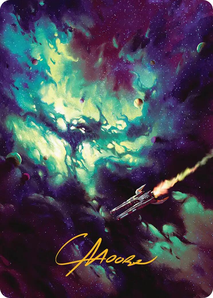 Blinkmoth Nexus Art Card (Gold-Stamped Signature) [Edge of Eternities Art Series] | Gear Gaming Bentonville