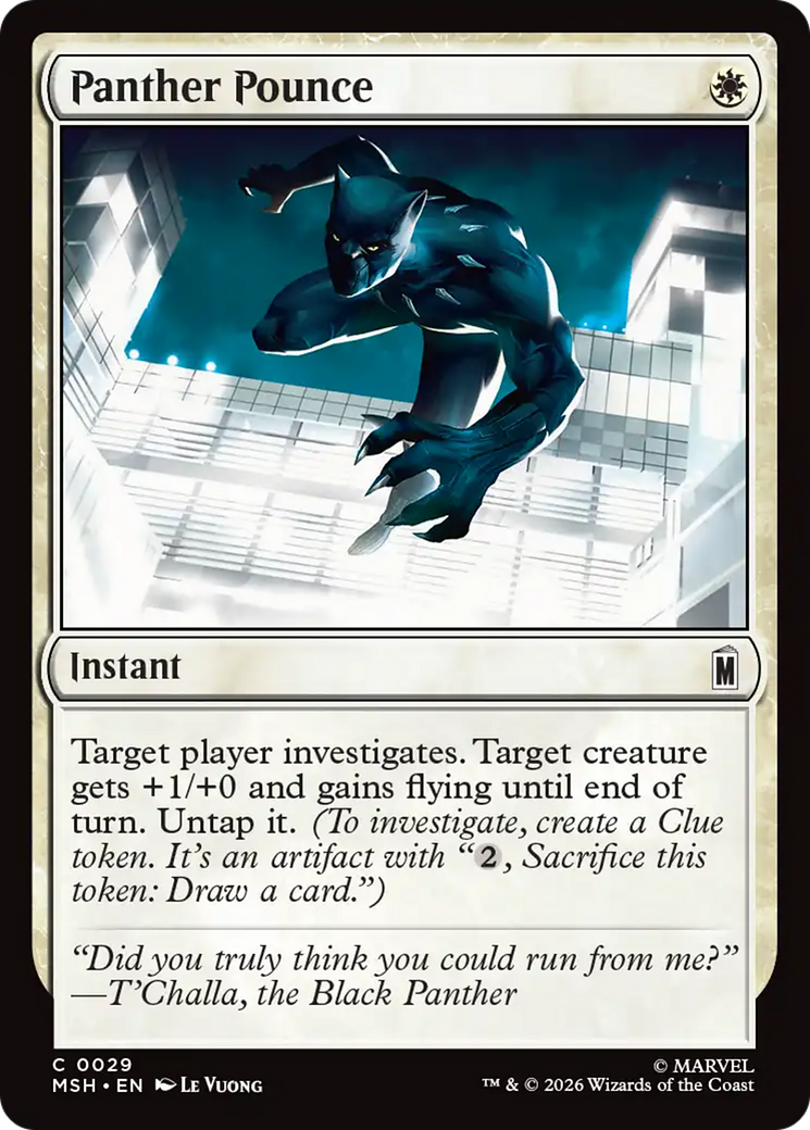 Panther Pounce [Marvel Super Heroes] | Gear Gaming Bentonville