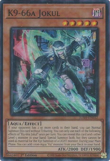 K9-66a Jokul [JUSH-EN032] Super Rare | Gear Gaming Bentonville