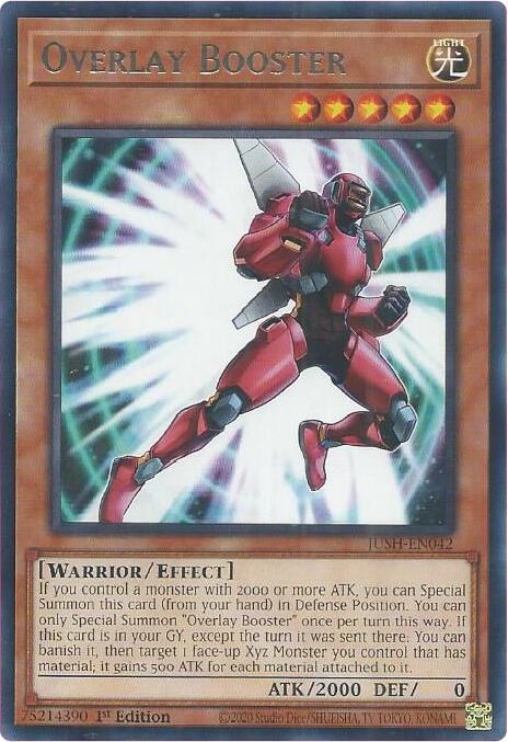 Overlay Booster [JUSH-EN042] Rare | Gear Gaming Bentonville